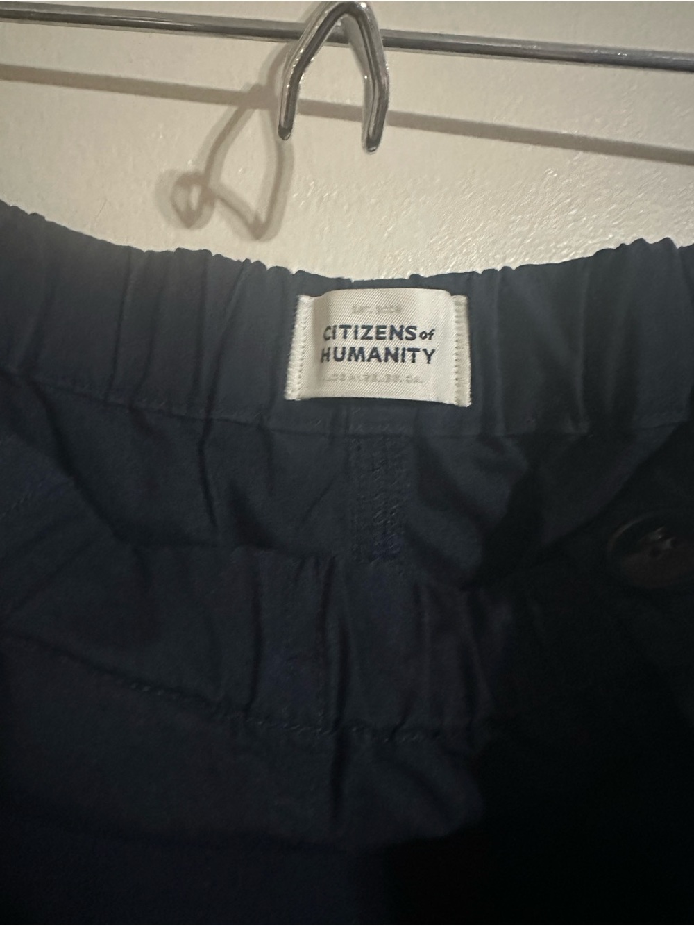 Citizens Of Humanity Navy Elastic Hem Jogger Pants - Picture 2 of 3